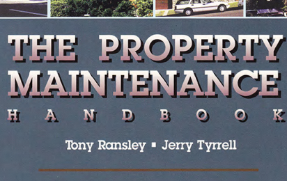The Property Maintenance Handbook By Tony Ransley and Jerry Tyrrell